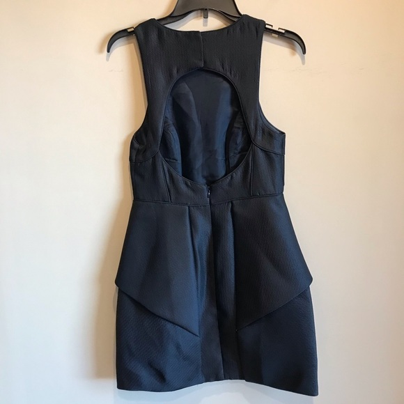 Tibi Simona Jacquard Black Dress Size 6 - Picture 5 of 10